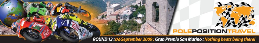 Gran Premio San Marino 2009 main banner