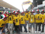 Malaysians celebrate Rossi's championship