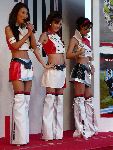 Japanese paddock girls