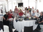Our VIP crew celebrate the race day