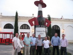 Out for sherry tasting following the MotoGP race day