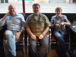 Neal Spalding, Julian Ryder and guest Gillian Neal
