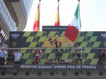 The Moto2 podium had our Gresini rider Tony Elias on the top step!