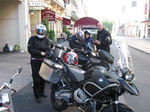 The hotel is very biker-friendly (underground parking)