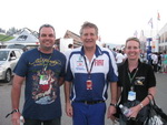 our Team Experience gets you in the paddock and we can introduce you to a name or two.