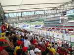 View from the main grandstand