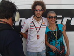 ...meeting the good spirited Simoncelli 