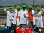 Brits enjoying the day