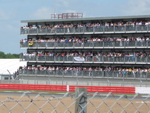 View up at our hospitality suite at Brooklands
