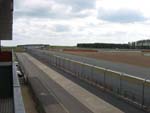 The Wellington straight as seen from Pole Position Club