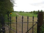 Path from Becketts entrance back to Whittlebury Hall (golf course to right)  About a 15 minute walk