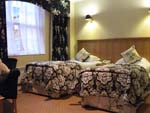 Twin bedroom at Whittlebury Hall