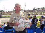 Tony was the winner of the 2009 Britain's Got Biking Talents award.  His Norton rotary got him a free trip with us!
