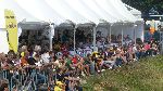 Our Pole Position Club - we also had a private grandstand but people liked to sit near the beer!