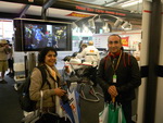 Inside the San Carlo Honda Gresini pit 