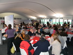Our VIPs in the warmth of the VIP Village