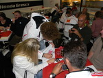 Simoncelli always as sociable as ever