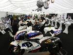 The stunning Pole Position Club hospitality