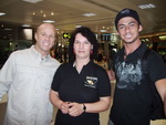Customer with John Hopkins and Randy Mamola