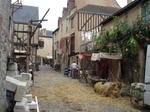 Setting the stage for a movie set in the 16th century