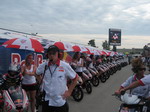 The AMA Rookies line up