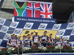 The Riders' Cup podium