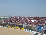 The most popular X1 grandstand.  Long views and great atmosphere