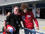 Eric meets his hero Simoncelli