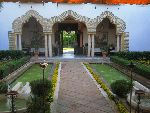 Entrance to the Hacienda, 16th c Moorish architecture