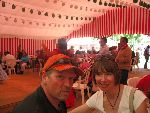 Lunch in the fair grounds