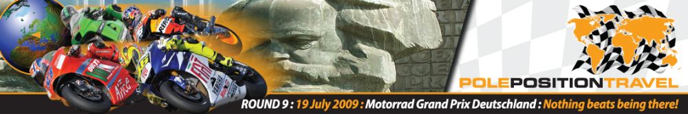 Motorrad Grand Prix Deutschland 2009 main banner