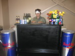 Private bar in our suite (Laguna Seca VIP Village)