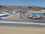 View from Laguna Seca VIP Village towards Turns 3-5