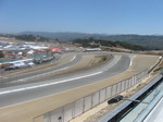 View from Laguna Seca VIP Village towards Turn 2