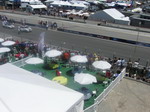 Our Pole Position Club at finish line