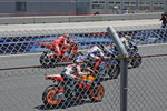 MotoGP Race start taken from Pole Position Club (no zoom)