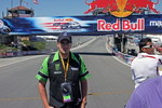 Pole Position Club suite customer on track crossing