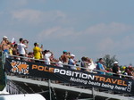 The Pole Position Travel T1 grandstand is the best view in our humble opinion!