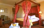 One of the deluxe rooms