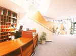 Reception desk