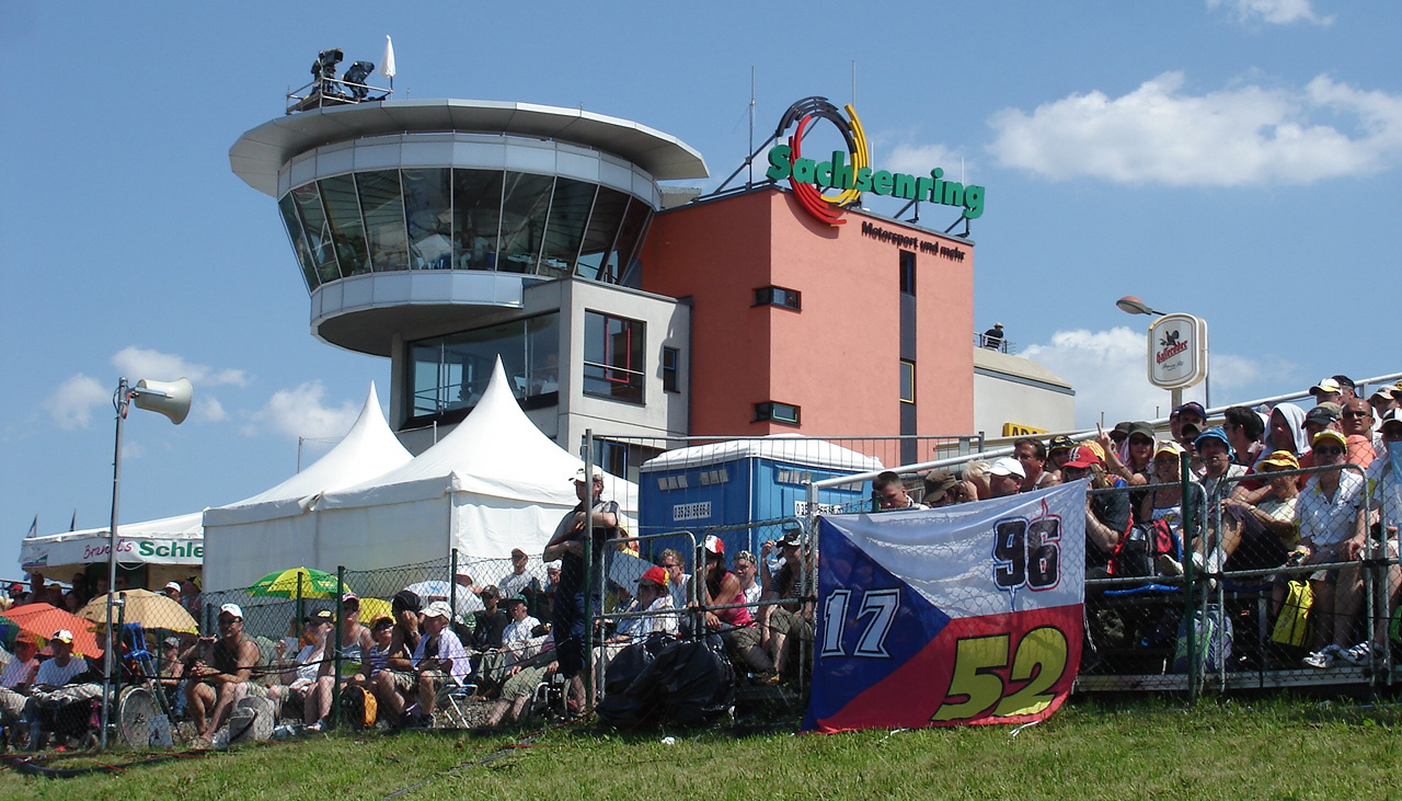 Sachsenring main control tower